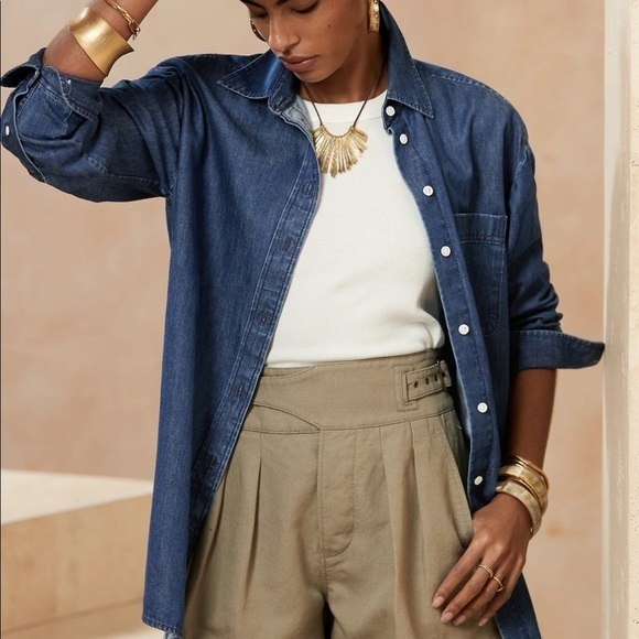 Banana Republic Tops - Banana Republic | boyfriend fit button up shirt